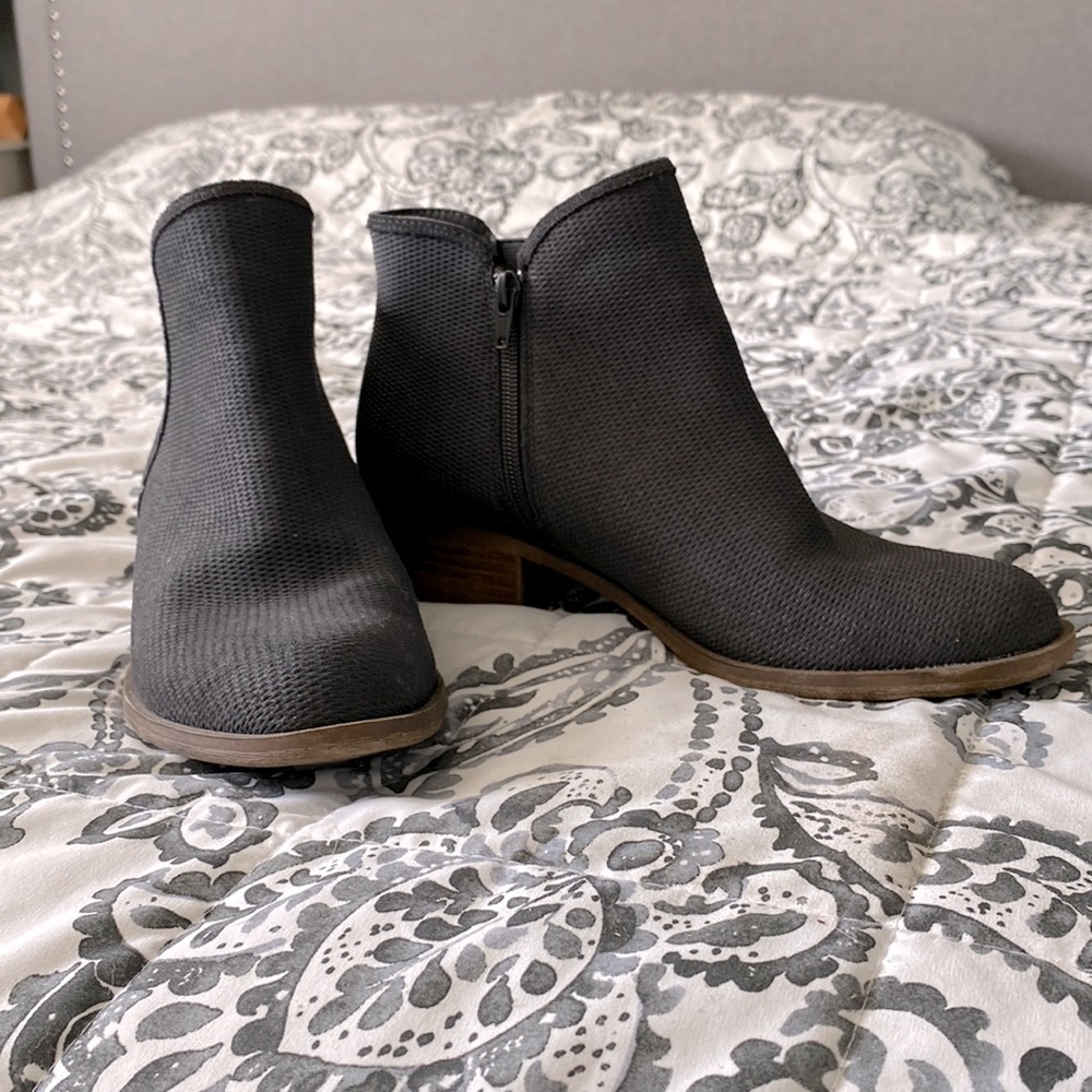 Women’s Grey Booties.